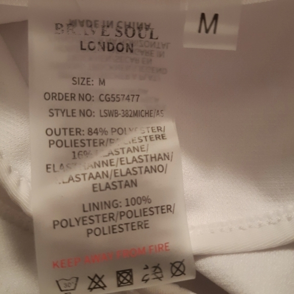 White Highwaist Cutout Bikini Bottoms - Picture 8 of 10